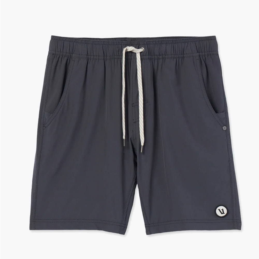 Vuori Men's Charcoal Kore Lined Shorts! Excellent condition!